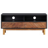 Szafka pod TV, 100x35x45 cm, lite drewno akacjowe i MDF
