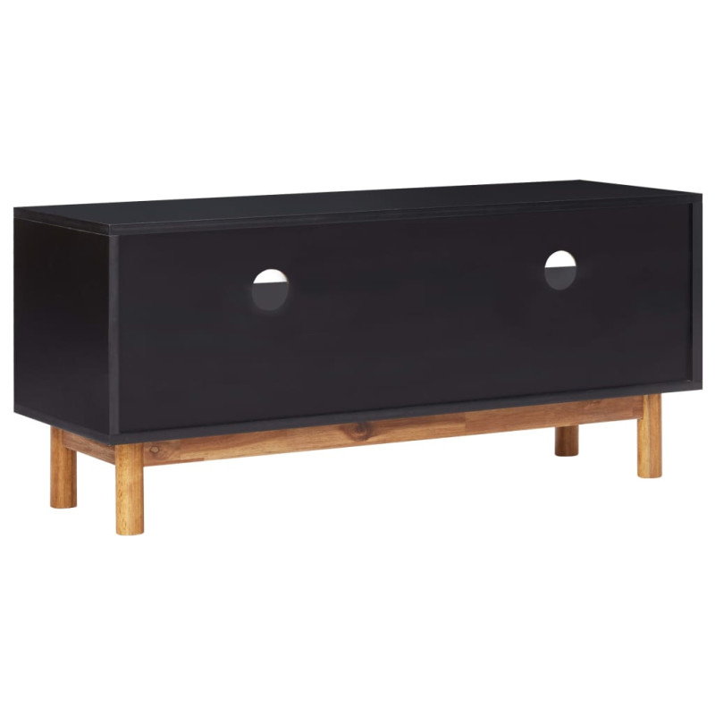Szafka pod TV, 100x35x45 cm, lite drewno akacjowe i MDF