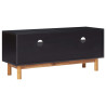 Szafka pod TV, 100x35x45 cm, lite drewno akacjowe i MDF