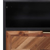 Szafka pod TV, 100x35x45 cm, lite drewno akacjowe i MDF