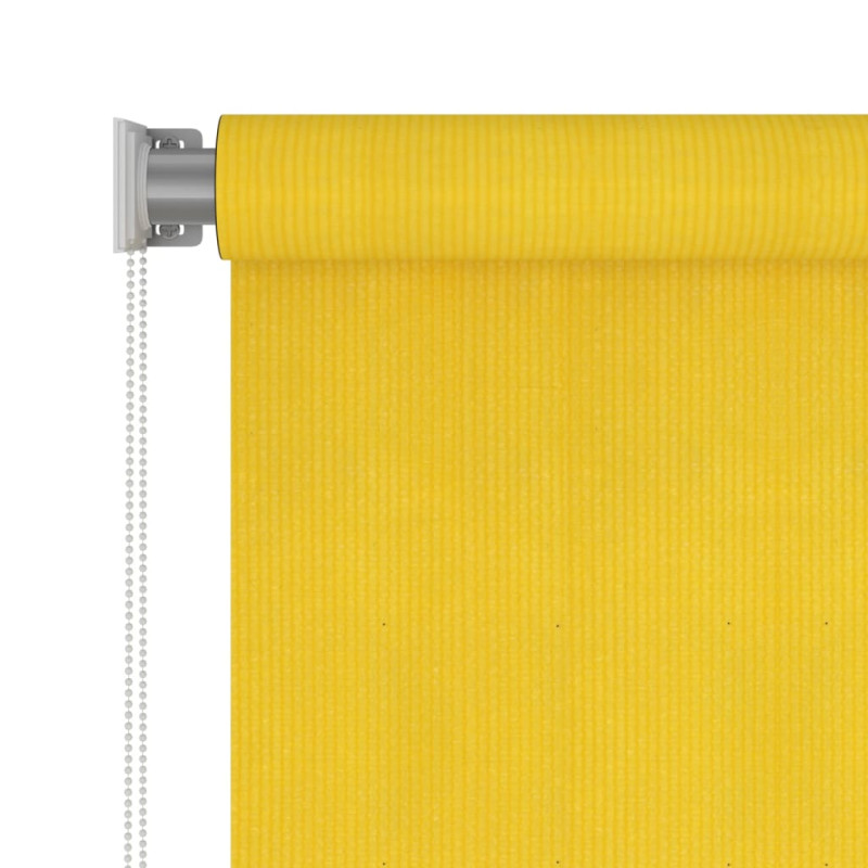 Roleta zewnętrzna, 60x140 cm, żółta, HDPE