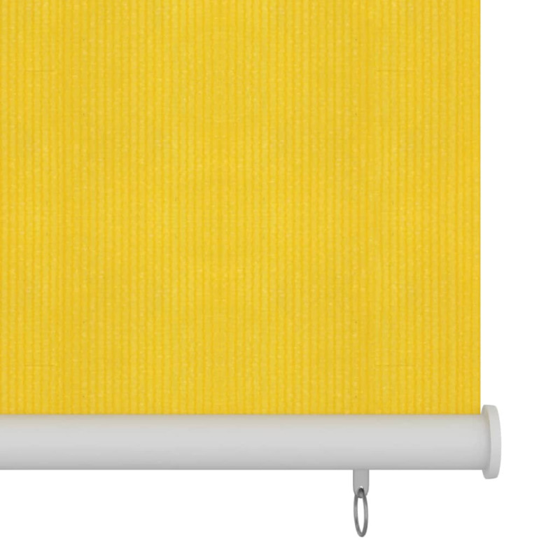 Roleta zewnętrzna, 60x140 cm, żółta, HDPE
