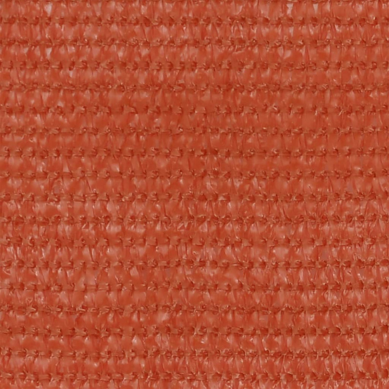 Parawan balkonowy, pomarańczowy, 75x400 cm, HDPE
