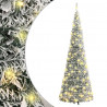Sztuczna choinka typu pop-up, ośnieżona, 200 LED, 210 cm