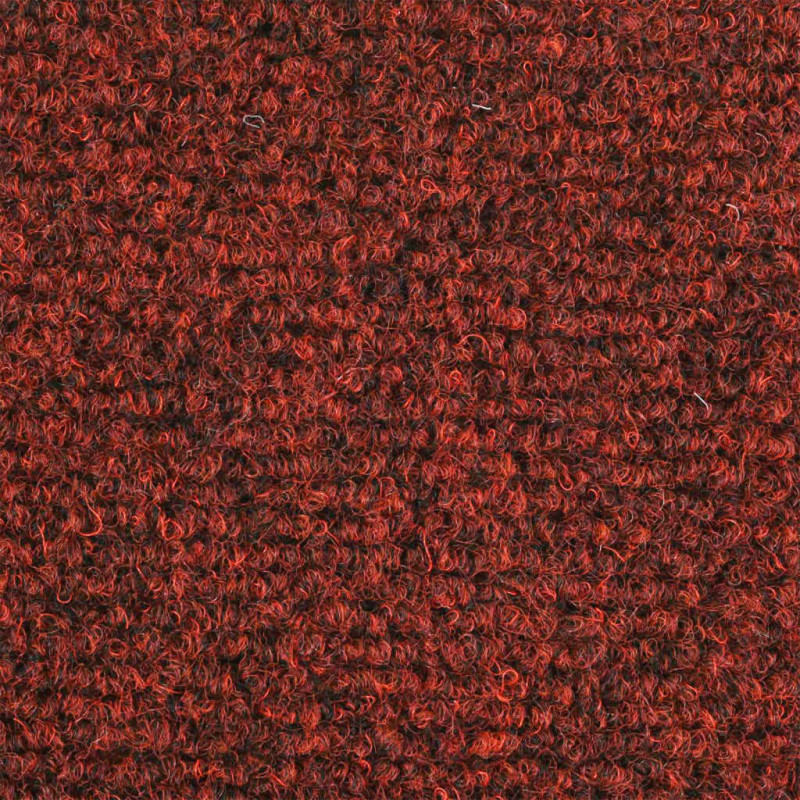 Samoprzylepne nakładki na schody, 10 szt., czerwone, 65x21x4 cm