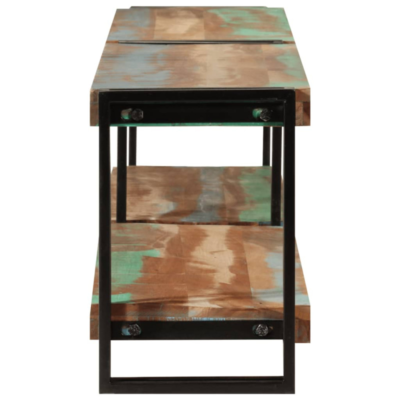 Szafka pod telewizor, 200x30x40 cm, lite drewno z odzysku