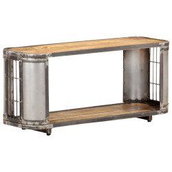 Szafka pod telewizor, 90x30x40 cm, lite drewno mango