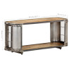 Szafka pod telewizor, 90x30x40 cm, lite drewno mango