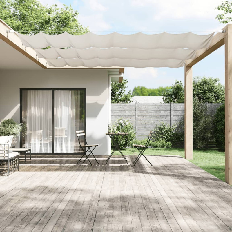 Markiza pionowa, biała, 60x800 cm, tkanina Oxford