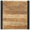 Stolik jadalniany, 70x70x75 cm, lite, surowe drewno mango
