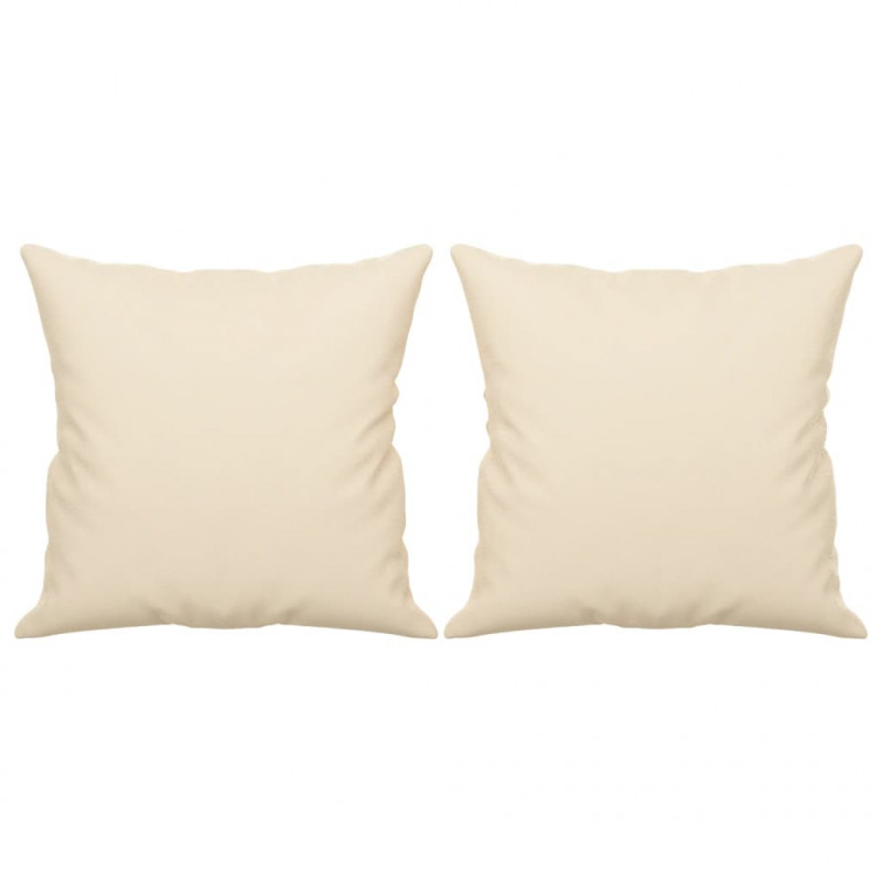 3-osobowa sofa z poduszkami, beżowa, 180 cm, mikrofibra
