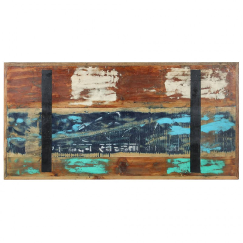 Stół jadalniany, 120 x 60 x 76 cm, lite drewno z odzysku