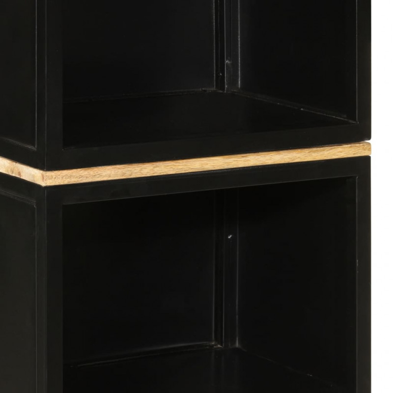 3-cz. zestaw mebli łazienkowych, żelazo i drewno mango