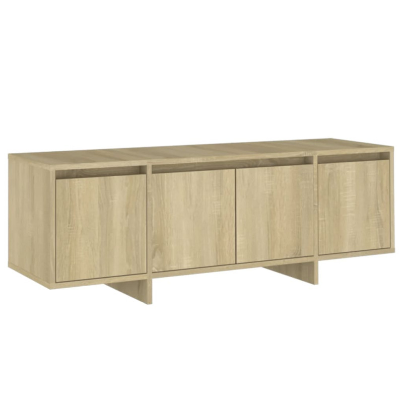 Szafka pod TV, dąb sonoma, 120x30x40,5 cm