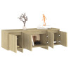 Szafka pod TV, dąb sonoma, 120x30x40,5 cm