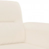3-osobowa sofa, beżowy, 180 cm, tapicerowana mikrofibrą
