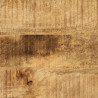 Stolik konsolowy, 100x35x76 cm, lite drewno mango i żelazo
