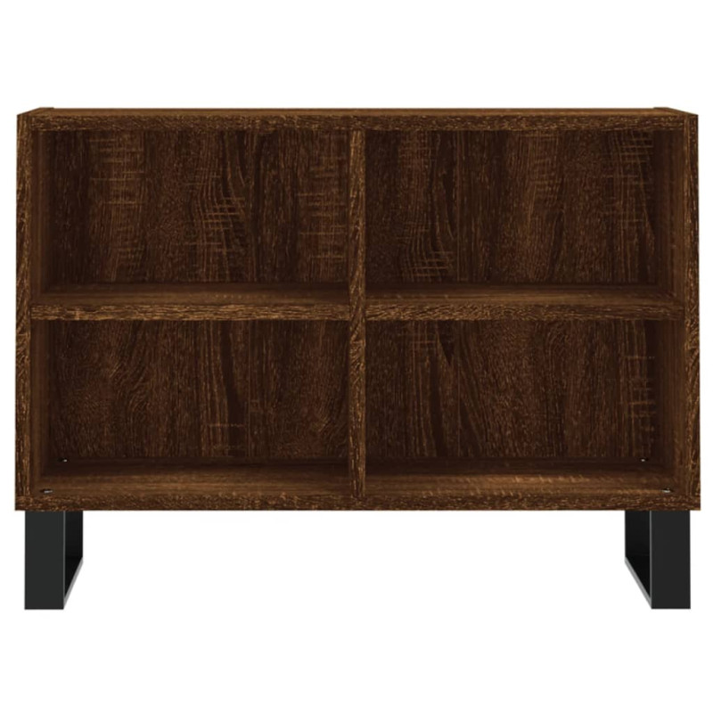 Szafka pod TV, brązowy dąb, 69,5x30x50 cm