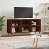 Szafka pod TV, brązowy dąb, 103,5x30x50 cm
