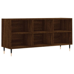 Szafka pod TV, brązowy dąb, 103,5x30x50 cm