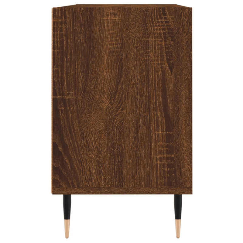 Szafka pod TV, brązowy dąb, 103,5x30x50 cm