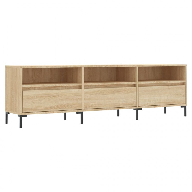 Szafka pod TV, dąb sonoma, 150x30x44,5 cm