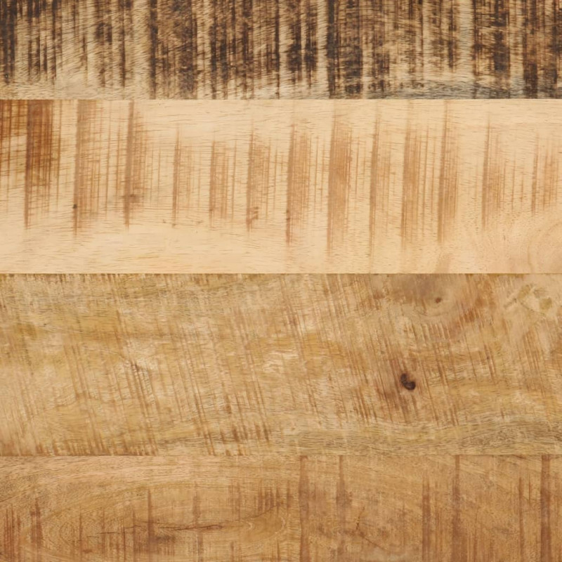 Szafka pod umywalkę, 55x35x60 cm, lite drewno mango i żelazo