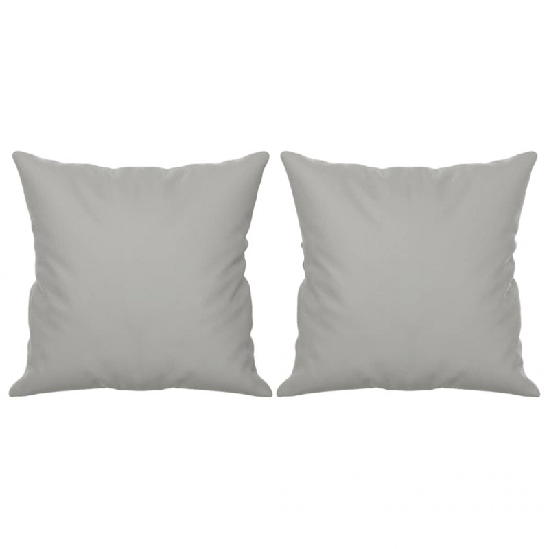 3-osobowa sofa z poduszkami, jasnoszara, 180 cm, mikrofibra