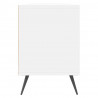 Szafka pod TV, biała, 150x30x44,5 cm, materiał drewnopochodny
