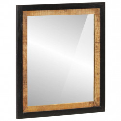 4-cz. zestaw mebli łazienkowych, żelazo i drewno mango