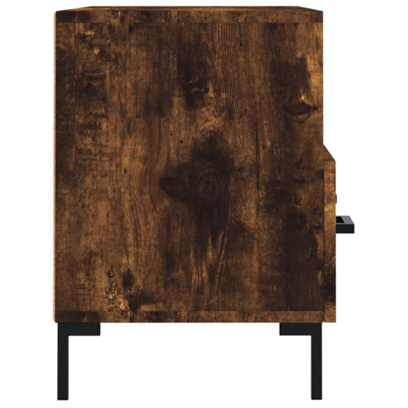 Szafka pod telewizor, przydymiony dąb, 80x36x50 cm