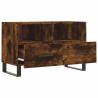 Szafka pod telewizor, przydymiony dąb, 80x36x50 cm