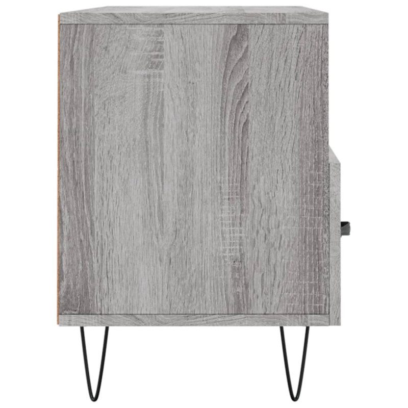 Szafka pod telewizor, szary dąb sonoma, 102x36x50 cm