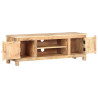 Szafka pod telewizor, 120x30x40 cm, surowe drewno mango