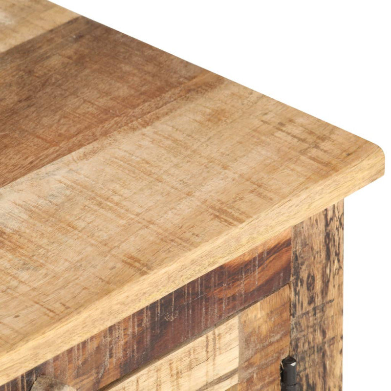 Szafka pod telewizor, 120x30x40 cm, surowe drewno mango