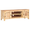 Szafka pod telewizor, 120x30x40 cm, surowe drewno mango
