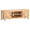 Szafka pod telewizor, 120x30x40 cm, surowe drewno mango