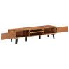 Szafka pod TV, 145x35x35 cm, lite drewno akacjowe