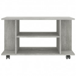 Szafka pod TV, kolor betonowy szary, 80x40x45 cm