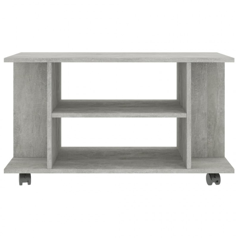 Szafka pod TV, kolor betonowy szary, 80x40x45 cm