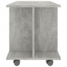 Szafka pod TV, kolor betonowy szary, 80x40x45 cm