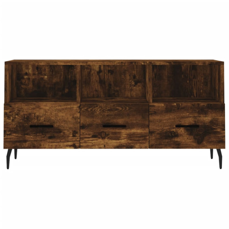 Szafka pod TV, przydymiony dąb, 102x36x50 cm