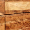 Komoda z litego drewna z rzeźbionymi drzwiami, 160x40x75 cm