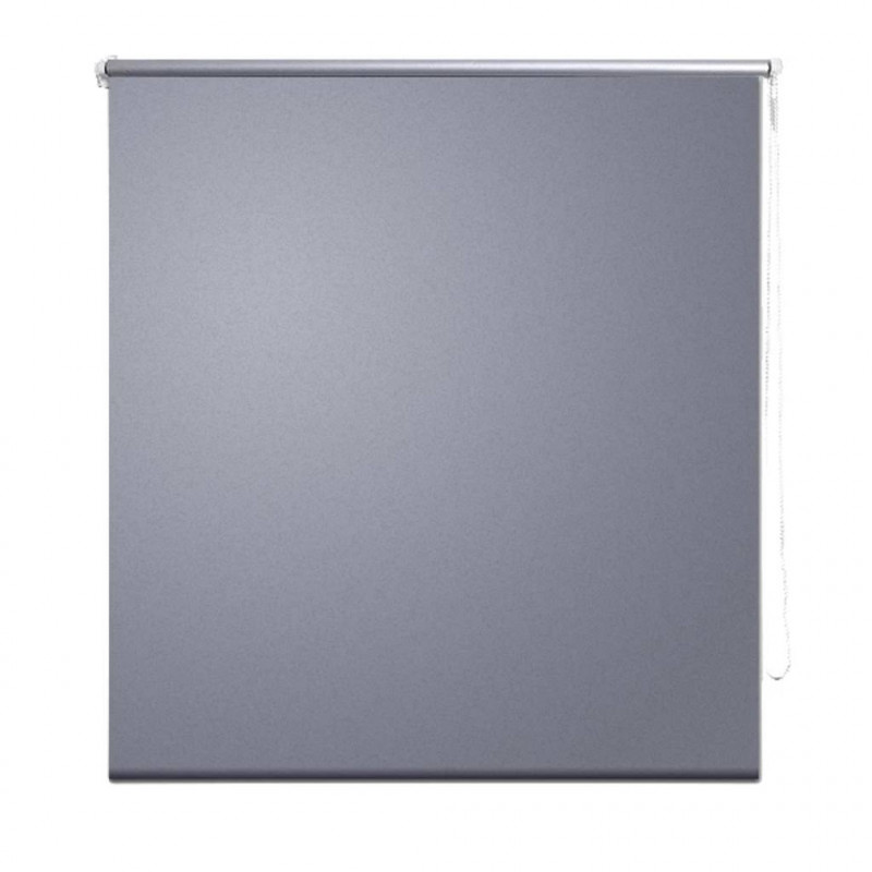 Roleta przeciwsłoneczna 80 x 230 cm szara
