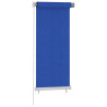 Roleta zewnętrzna, 60x140 cm, niebieska, HDPE