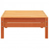 Ogrodowa sofa 4-osobowa, woskowy brąz, lite drewno sosnowe