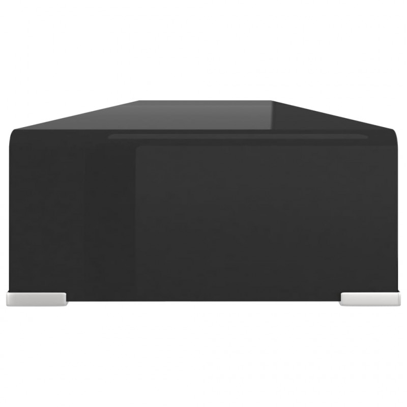 Podstawka pod monitor / telewizor szklana 120x30x13 cm