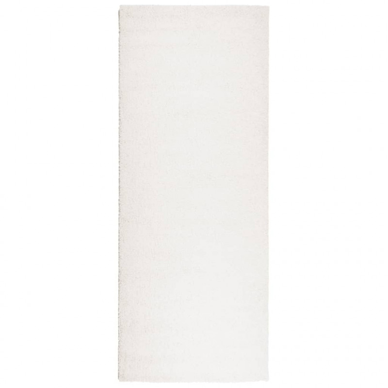 Dywan z długim włosiem PAMPLONA, kremowy, 80x200 cm