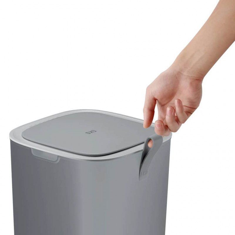 EKO Kosz na śmieci Smart z czujnikiem Morandi, 30 L, szary