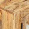 Szafka pod telewizor, 110x30x45 cm, surowe drewno mango